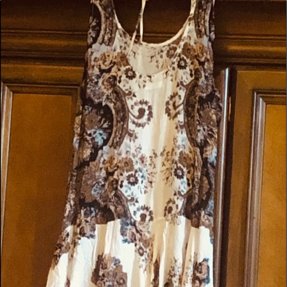 Intimately free people sleeveless asymmetrical swing dress - Picture 3 of 11